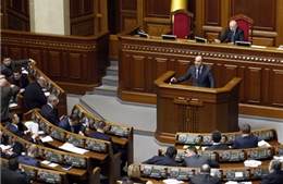 Quốc hội Ukraine chỉ đạo tăng cường kiểm soát biên giới với Nga